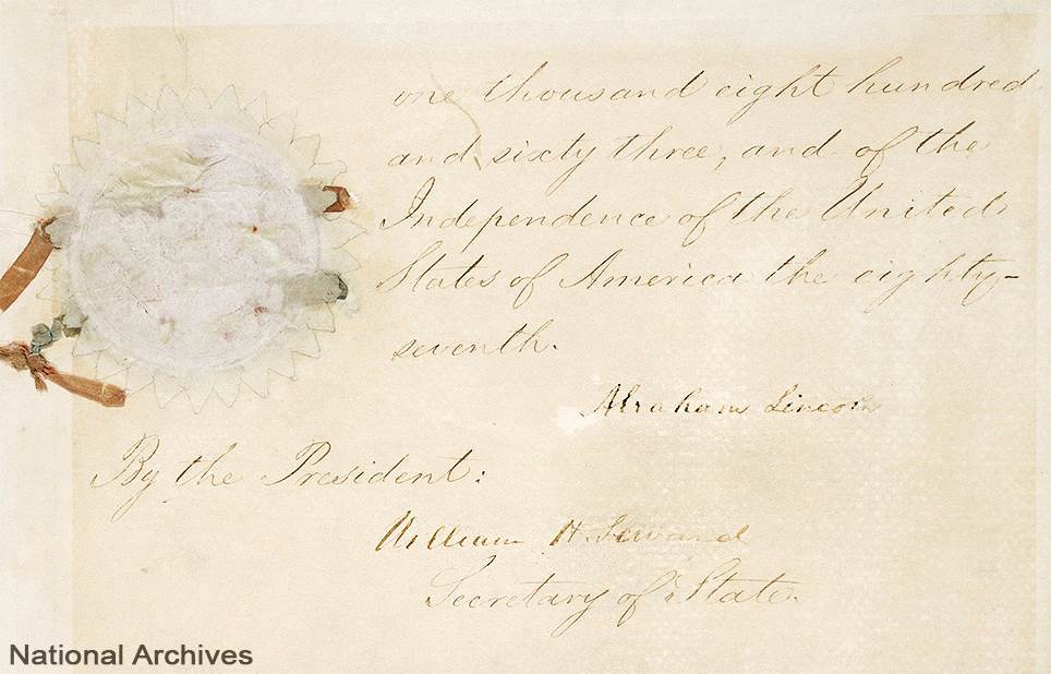 Emancipation Proclamation | Abraham Lincoln Presidential Library and Museum